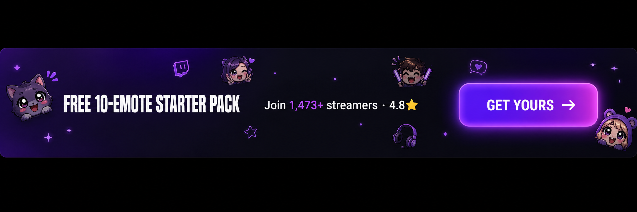 Free 10 Emote Starter Pack